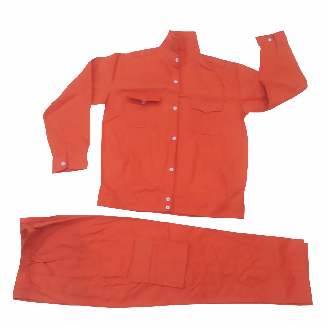 Quần áo kaki màu cam